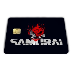 Sticker Cyberpunk Samurai