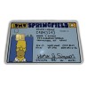 Sticker Homero Simpson Licencia